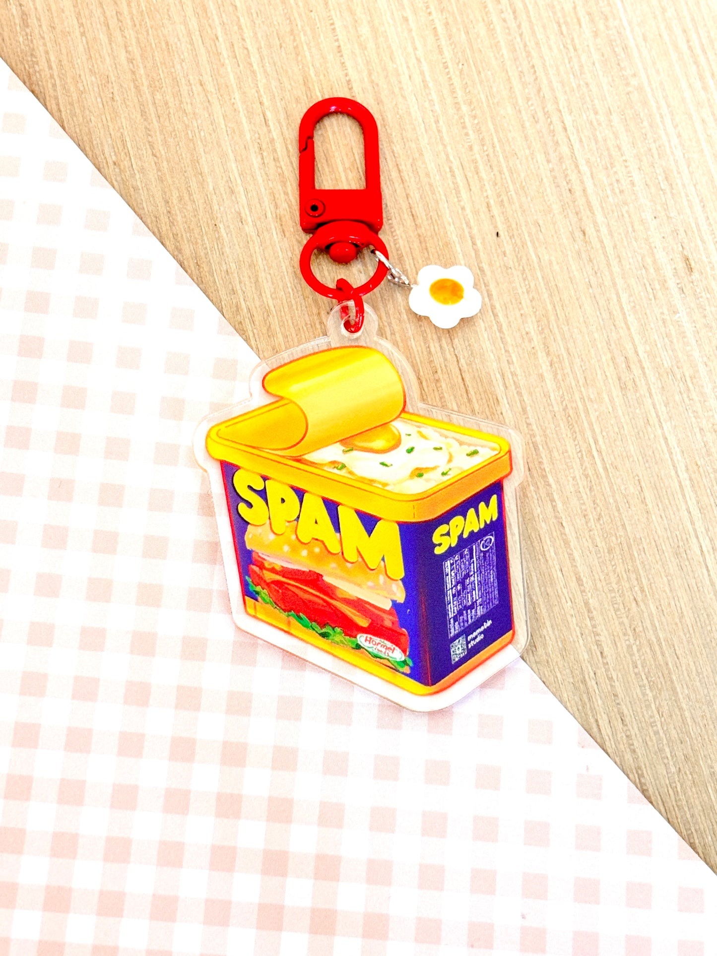 Spam n' Egg | 2" inch Acrylic Charm