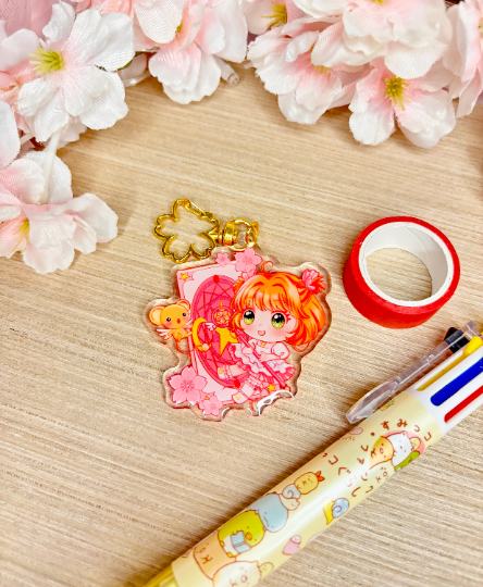 Sakura Magic | Kawaii Acrylic Charm