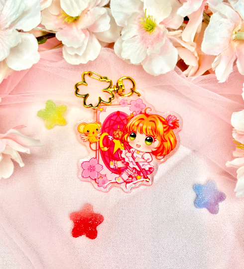 Sakura Magic | Kawaii Acrylic Charm
