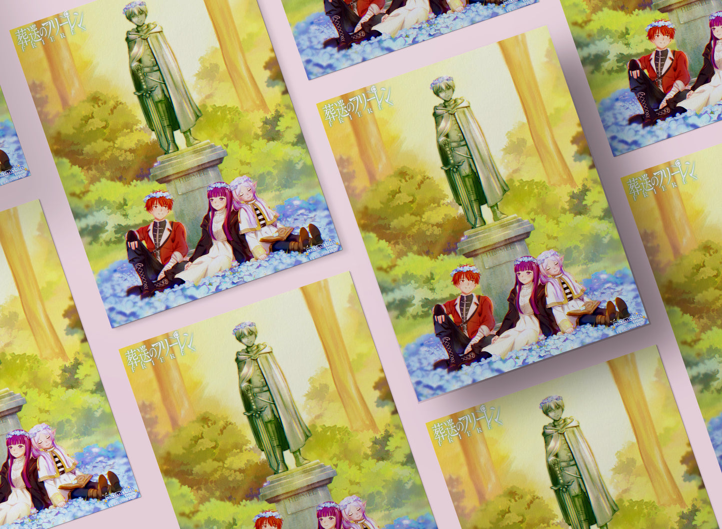 Frieren - Rest Day with Himmel | 8.5" x 11" Art Print