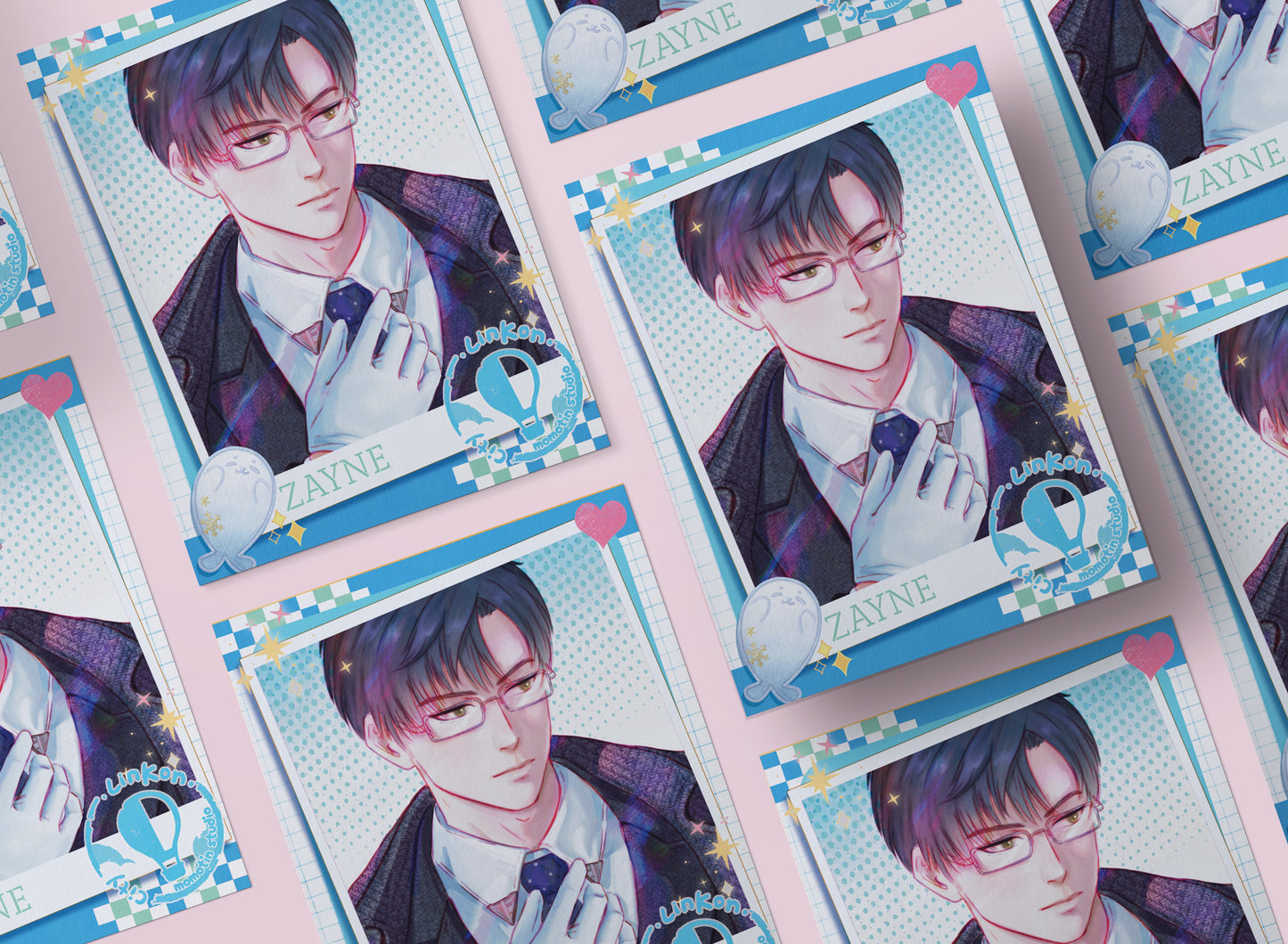 LADS - Zayne | Collage 8.5" x 11" Art Print