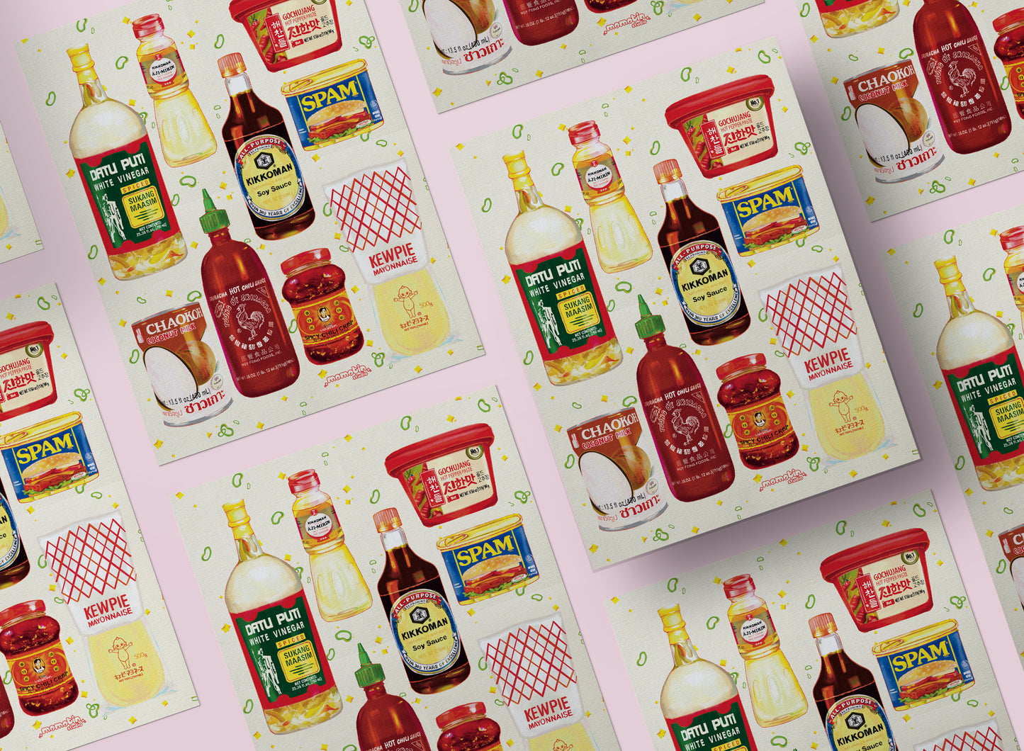 Asian Staples | 8.5" x 11" Art Print