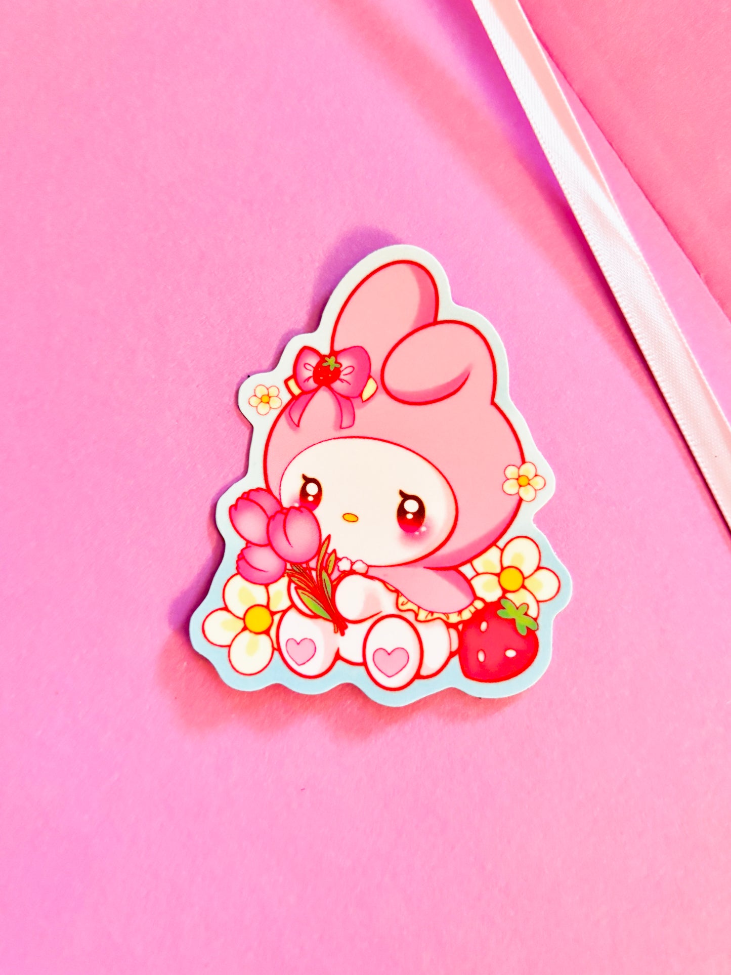 My Mel - Flowers | 2.5" Matte Waterproof Vinyl Sticker