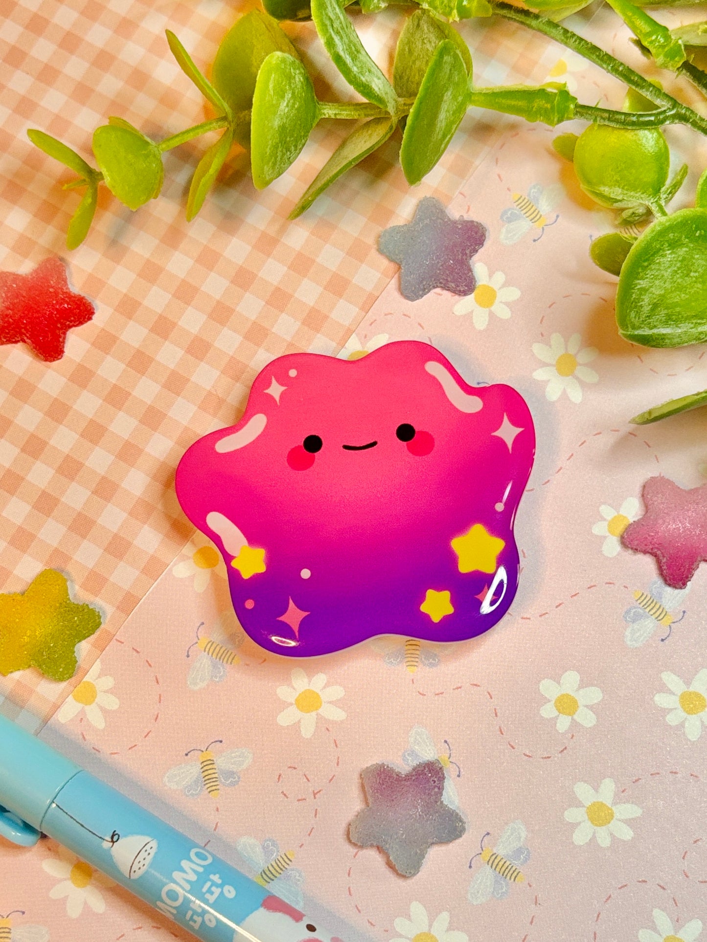 Sparkly Ditto Jelly Phone Grip