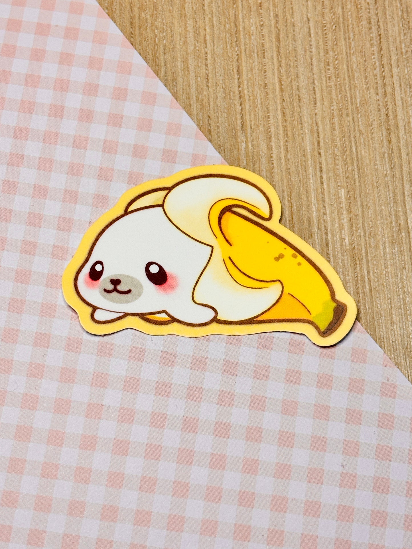 Seal - Banana | 2.5" Matte Waterproof Vinyl Sticker