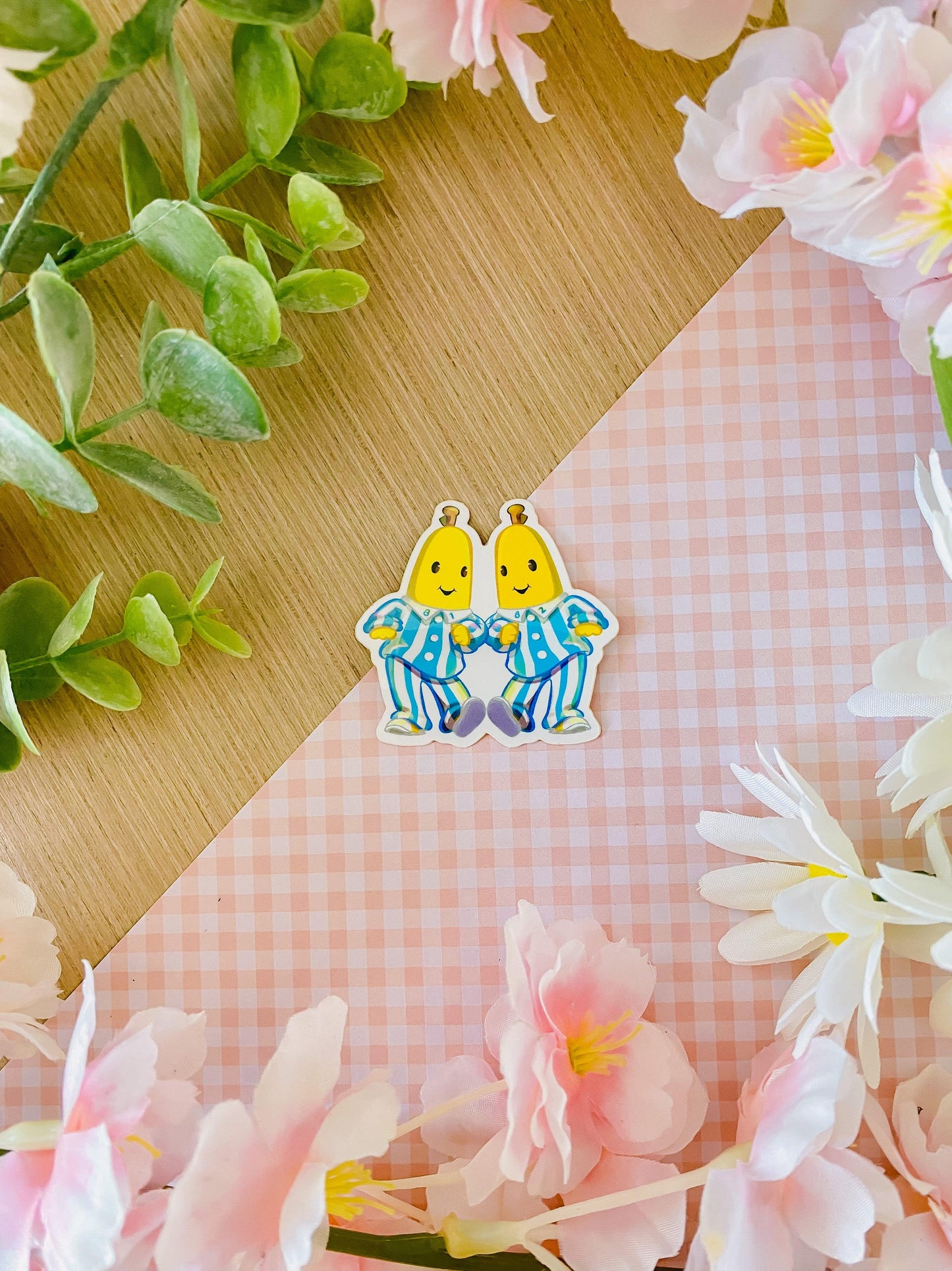 Banana Besties | 2" Glossy Waterproof Vinyl Sticker - Momotin Studio