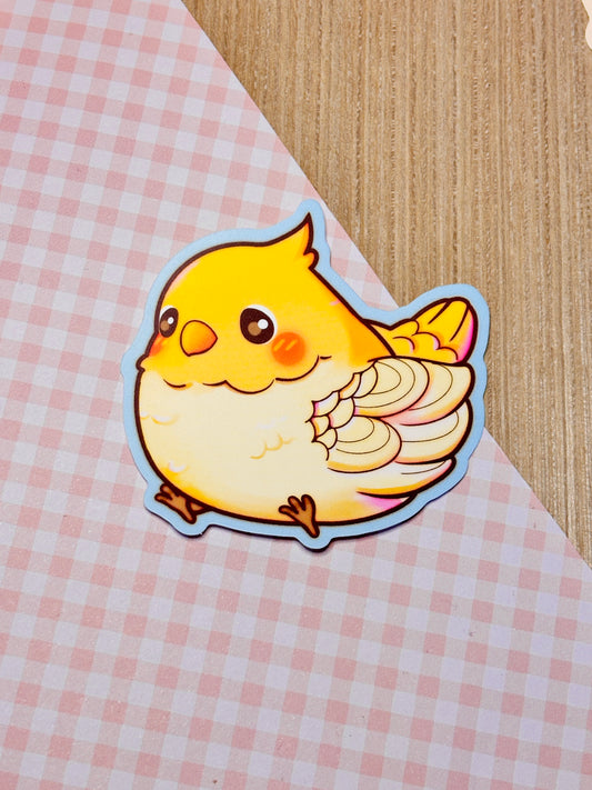 Bird - Cockatiel | 2.5" Matte Waterproof Vinyl Sticker