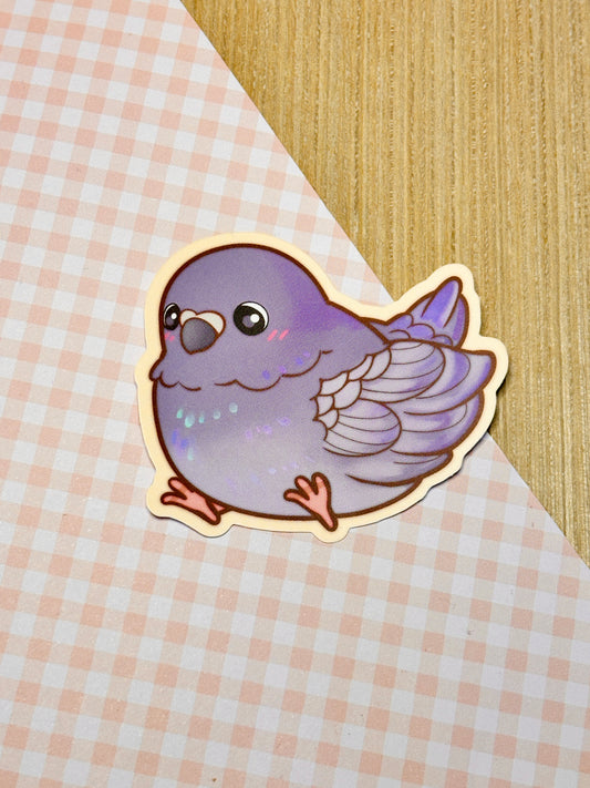 Bird - Pigeon | 2.5" Matte Waterproof Vinyl Sticker
