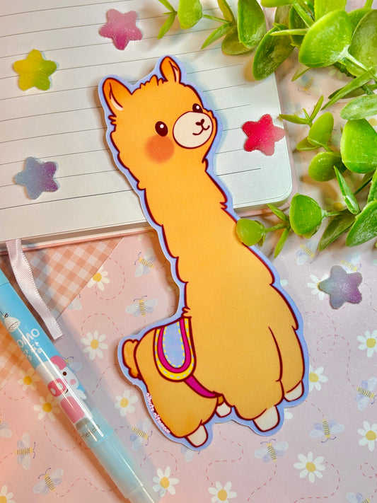 Long Alpaca Bookmark