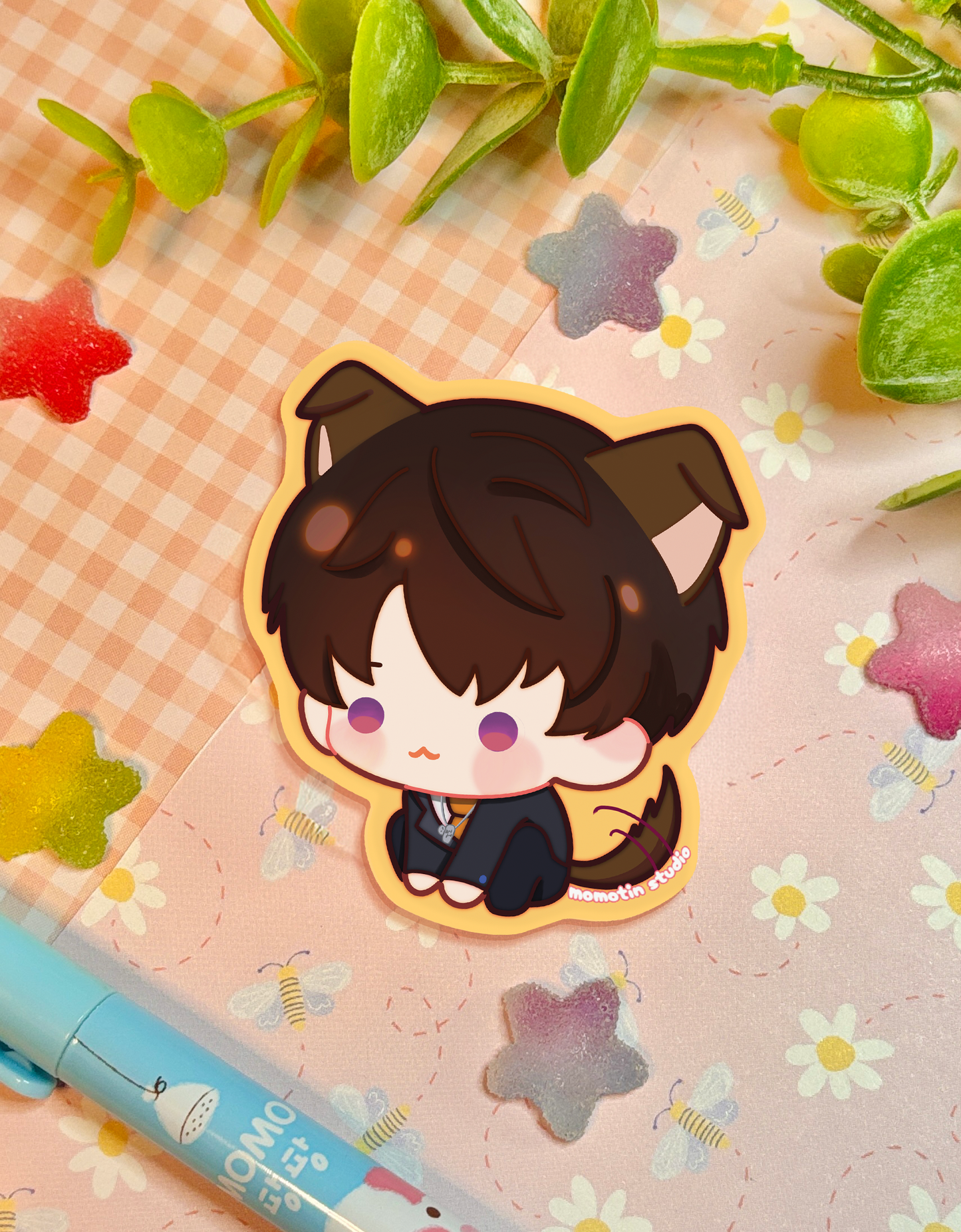 Dog Caleb | 2.5" Matte Waterproof Vinyl Sticker