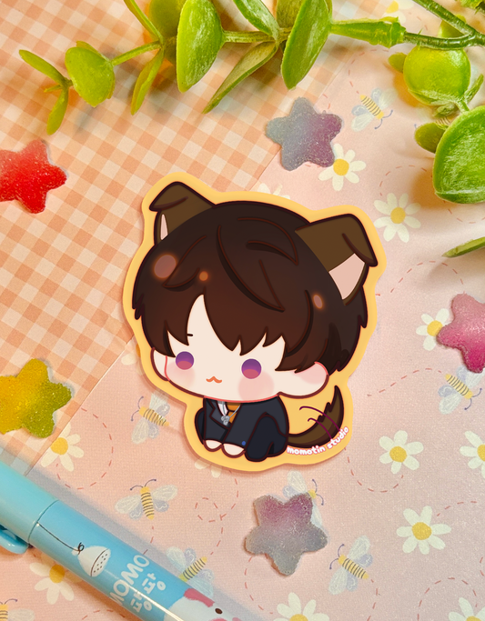 Dog Caleb | 2.5" Matte Waterproof Vinyl Sticker