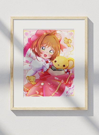 CCS - Sakura Blooming | 8.5" x 11" Art Print