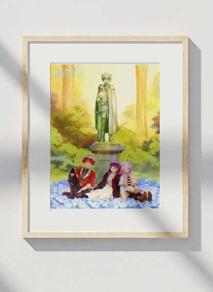 Frieren - Rest Day with Himmel | 8.5" x 11" Art Print