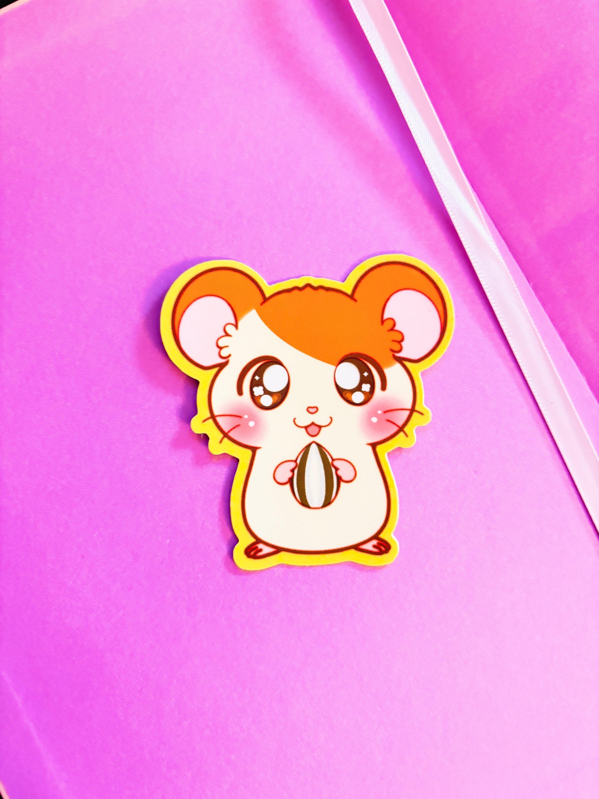 Snack Hammy | 2.5" Matte Waterproof Vinyl Sticker - Momotin Studio