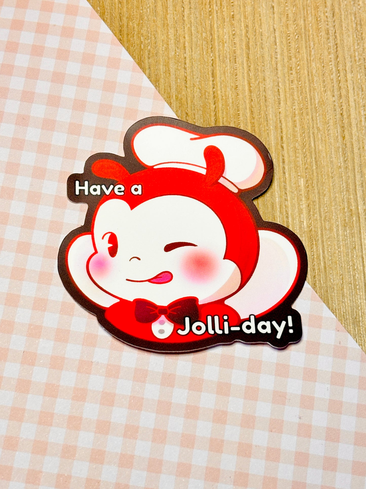 Jollibee - Jolli Day! | 2.5" Matte Waterproof Vinyl Sticker