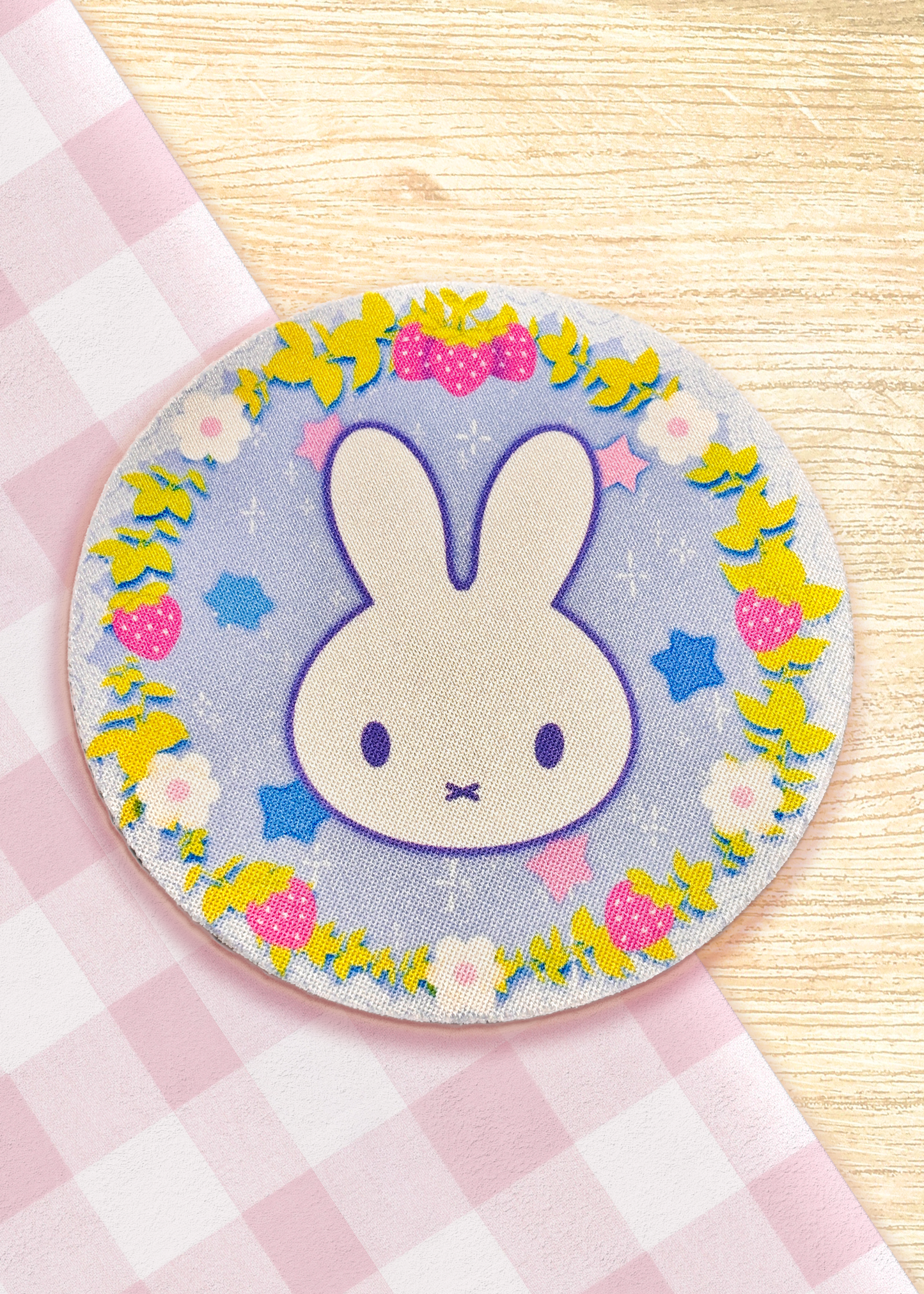 Kawaii Bunny | 4" inch Drink Coaster