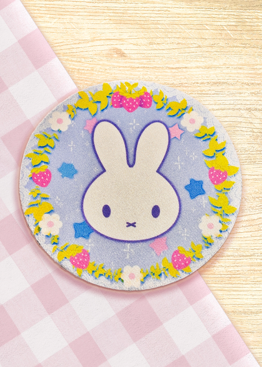 Kawaii Bunny | 4" inch Drink Coaster