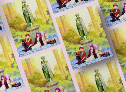 Frieren - Rest Day with Himmel | 8.5" x 11" Art Print