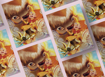 Air Benders  | 8.5" x 11" Art Print