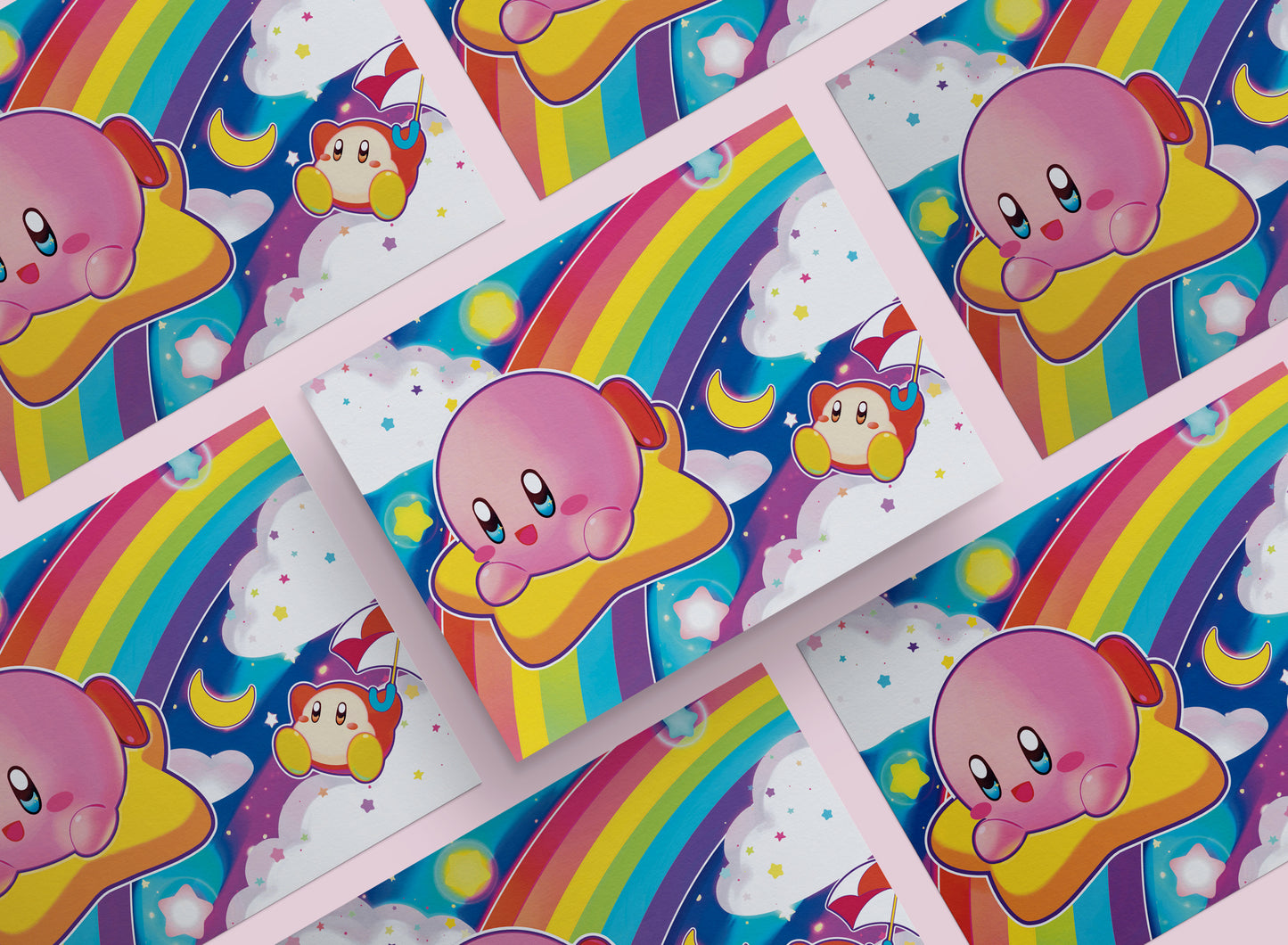 Rainbow Poyo! | 8.5" x 11" Art Print