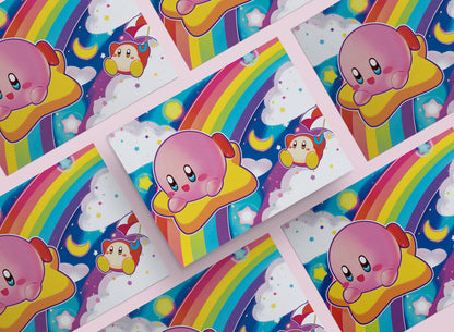 Rainbow Poyo! | 8.5" x 11" Art Print