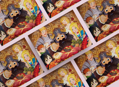 DunMeshi - Let's Eat! | 8.5" x 11" Art Print