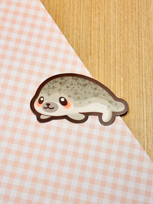 Seal - Gray | 2.5" Matte Waterproof Vinyl Sticker