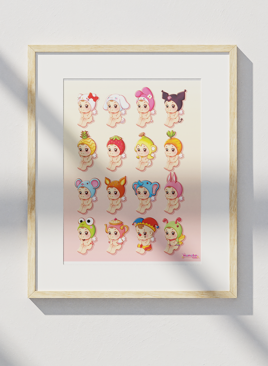 Sonny Babies | 8.5" x 11" Art Print