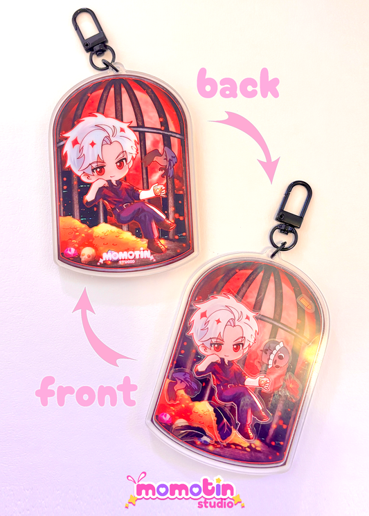 LADS - Sylus | 4" inch Acrylic Shaker Charm