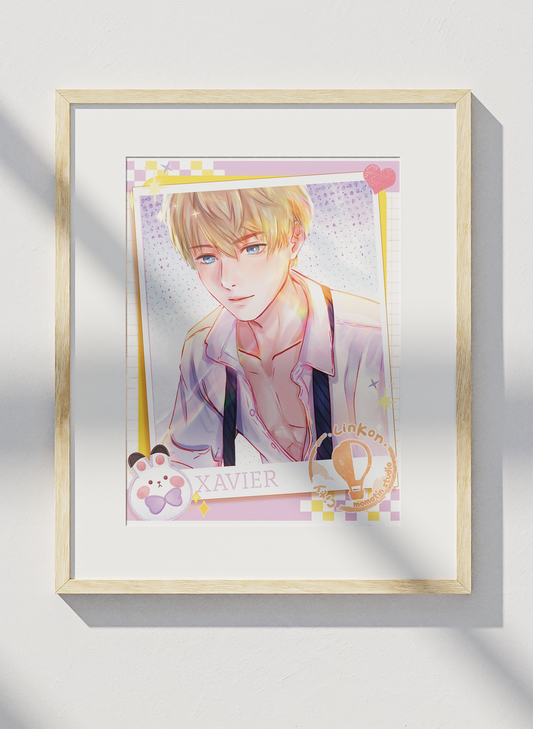 LADS - Xavier | Collage 8.5" x 11" Art Print