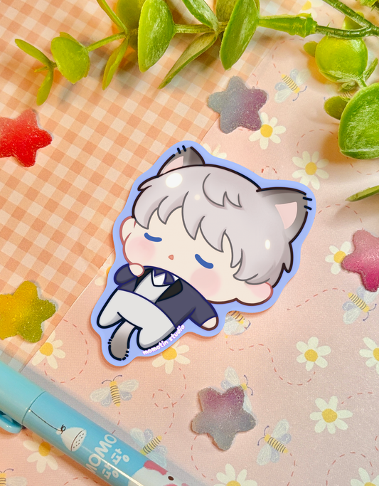 Cat Xavier | 2.5" Matte Waterproof Vinyl Sticker