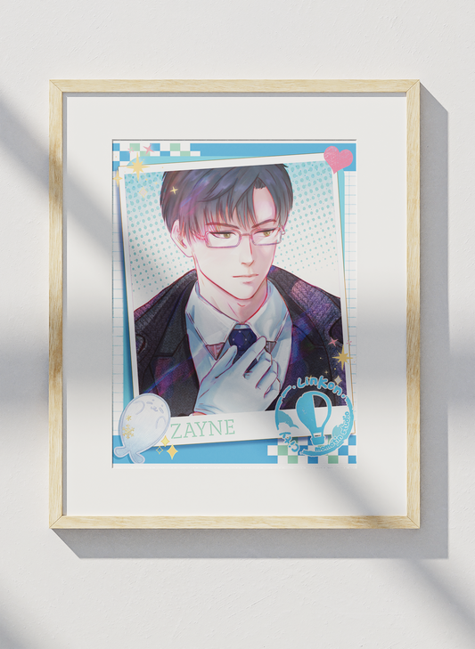 LADS - Zayne | Collage 8.5" x 11" Art Print