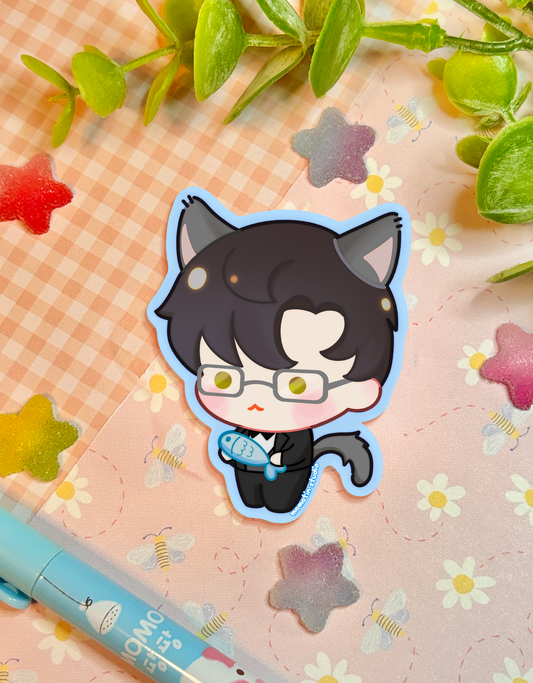 Cat Zayne | 2.5" Matte Waterproof Vinyl Sticker